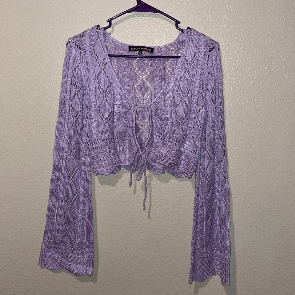 Cozy Long sleeve crop top